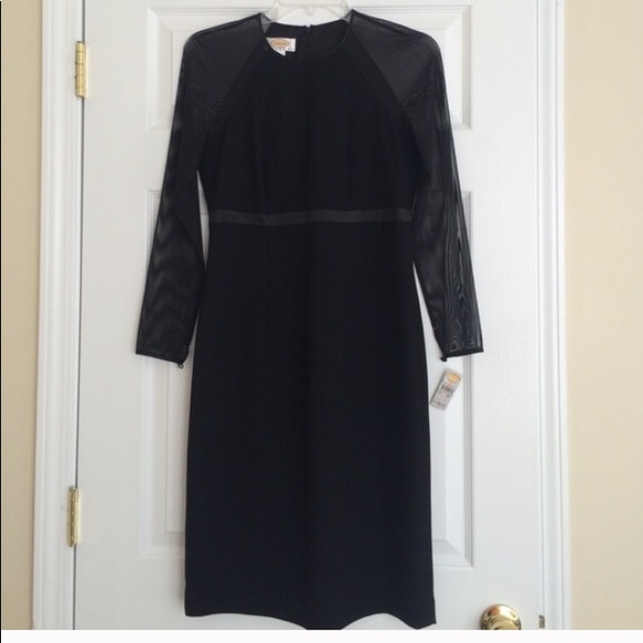 Talbots Dresses & Skirts - ✨TALBOTS NEW Black Sheer Sleeves Empire Waist